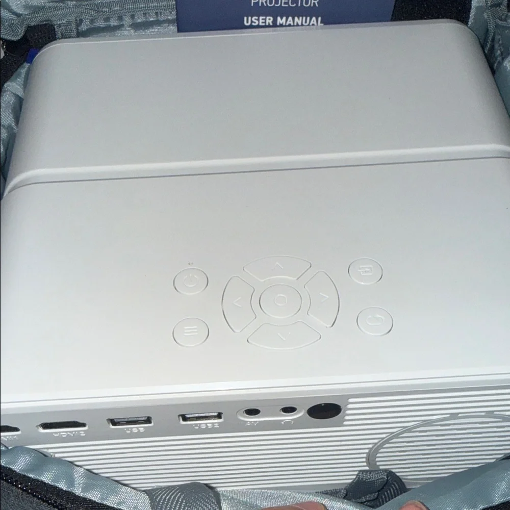 1080P Video Projector - white